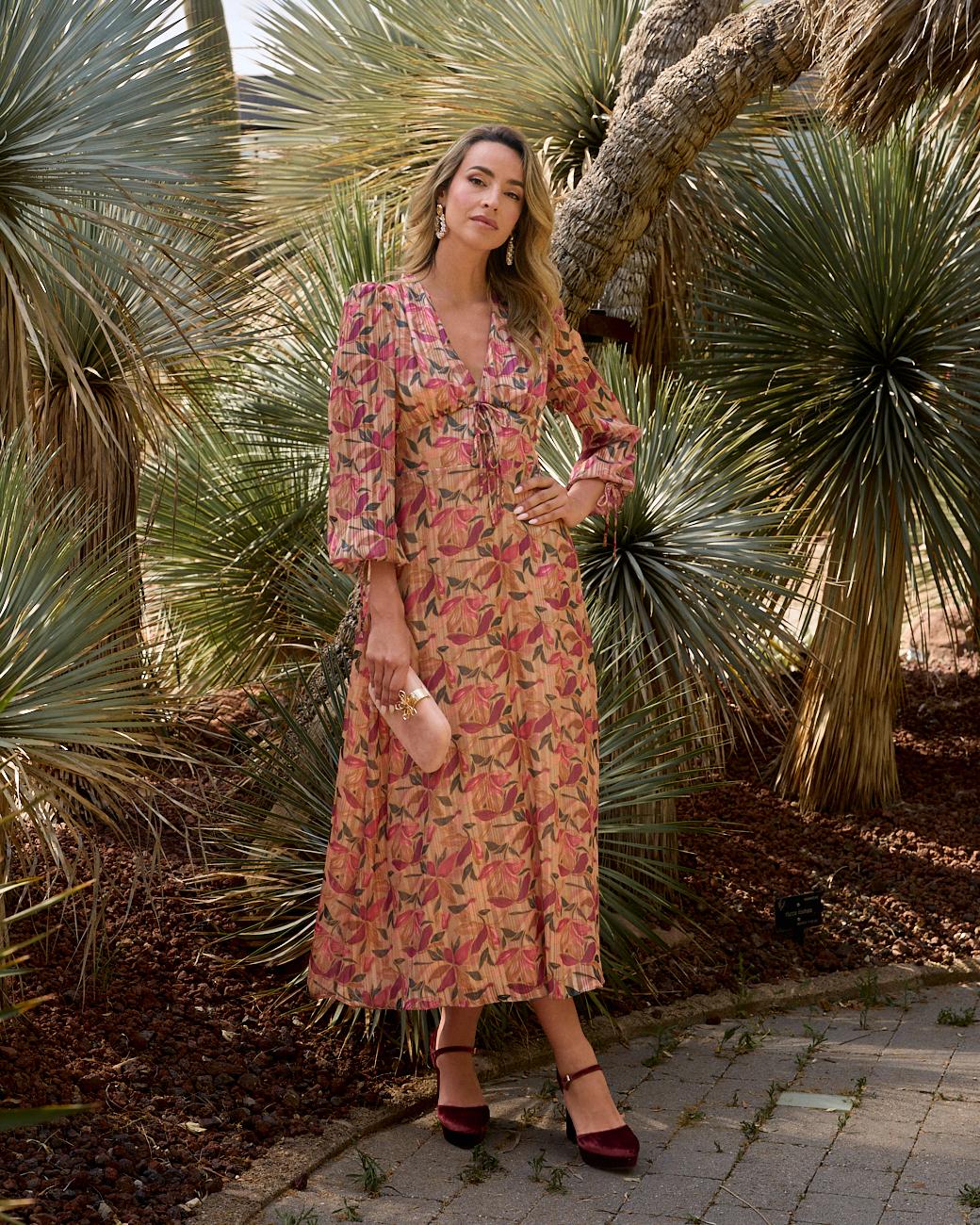Flora langes Kleid