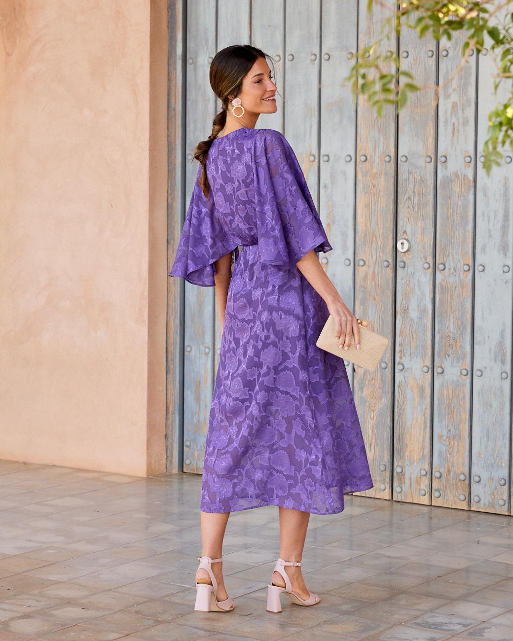 Bedrucktes Kleid Elisabetta