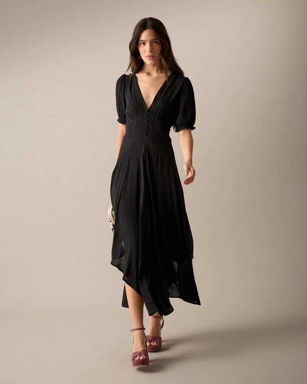Asymmetrisches Kleid Katrine