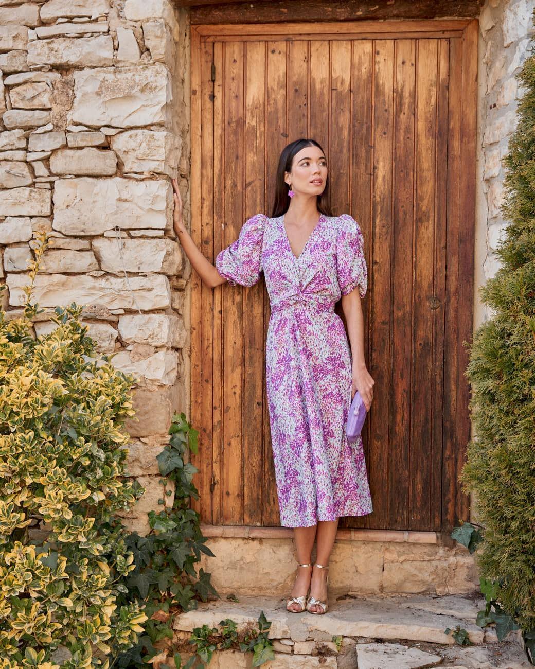 Kleid mit Knoten Mabel