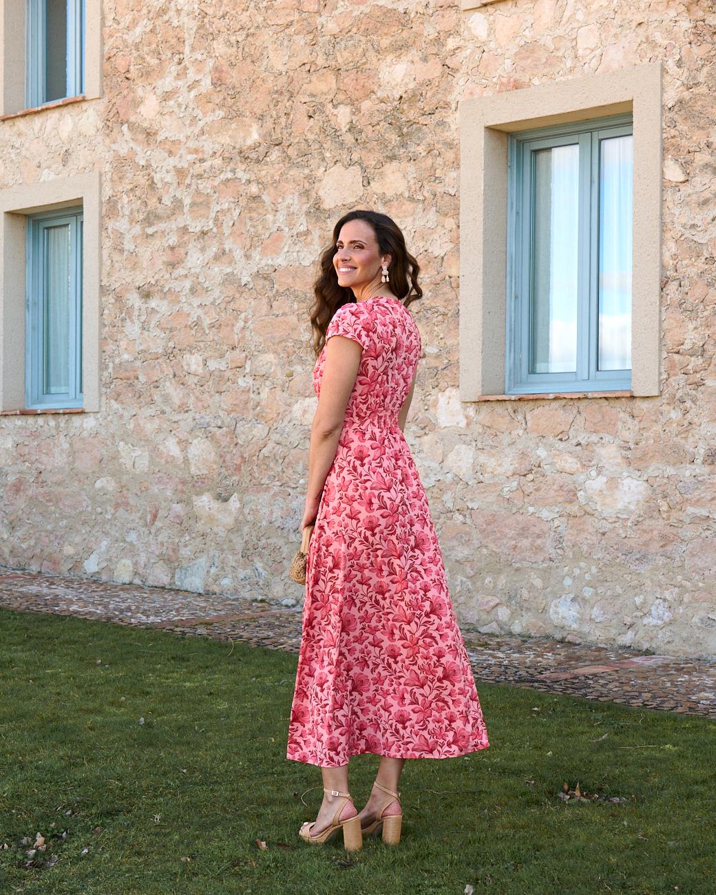 Kleid mit Blumenmuster Gabriela