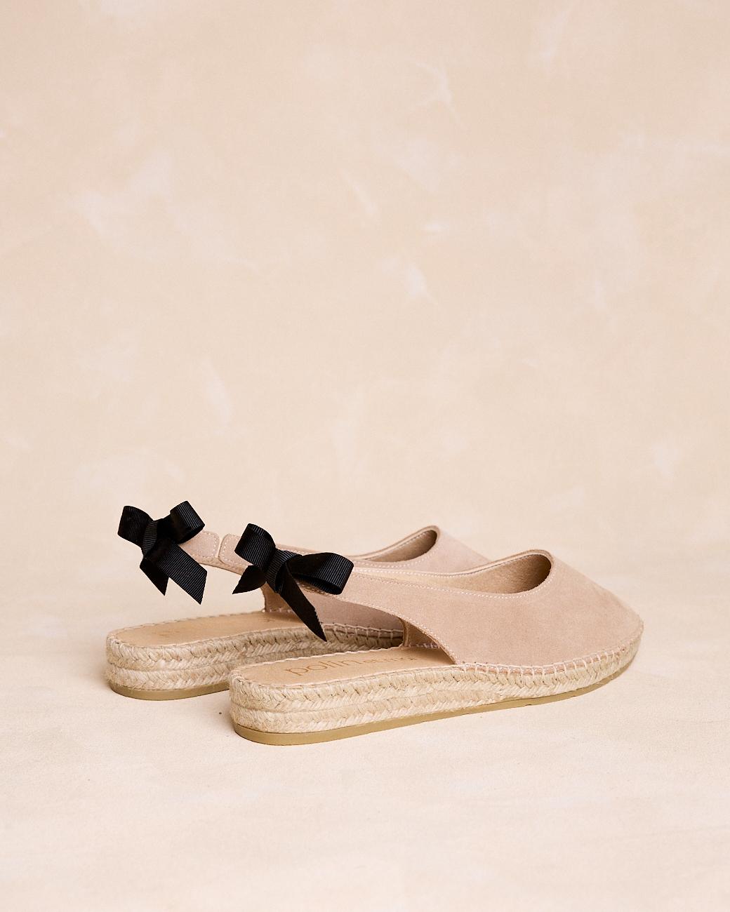 Espadrille mit Schleife Laica