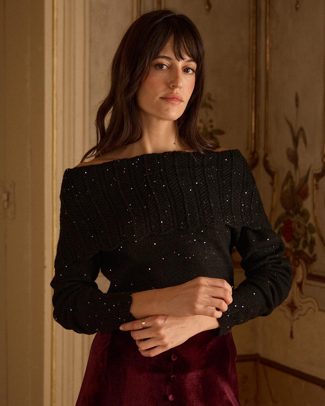 Pullover mit Glanz Gloria