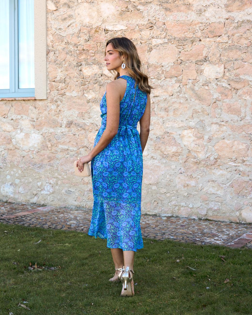 Bedrucktes Kleid Anais