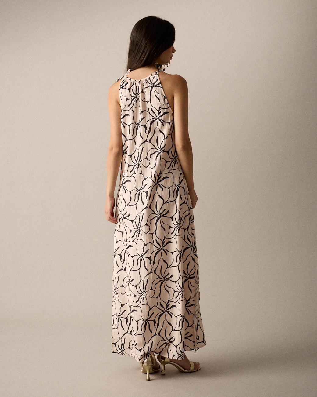 Beiges Kleid Aran