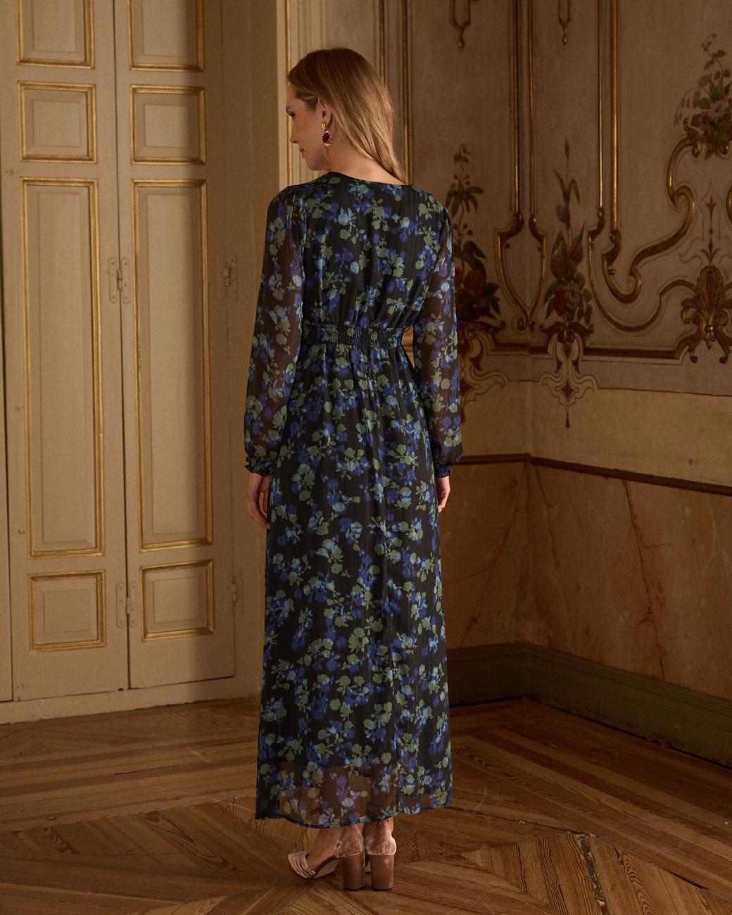 Bedrucktes Kleid Mari