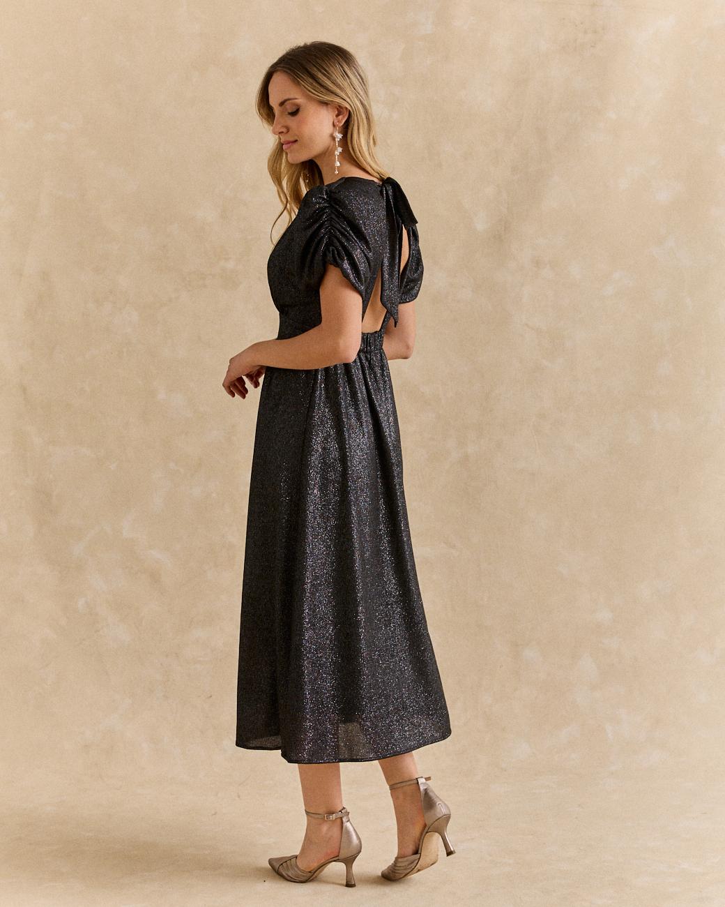 Lurex-Kleid Minga