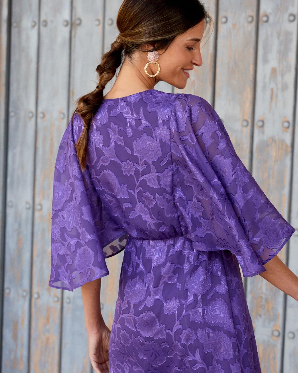 Bedrucktes Kleid Elisabetta