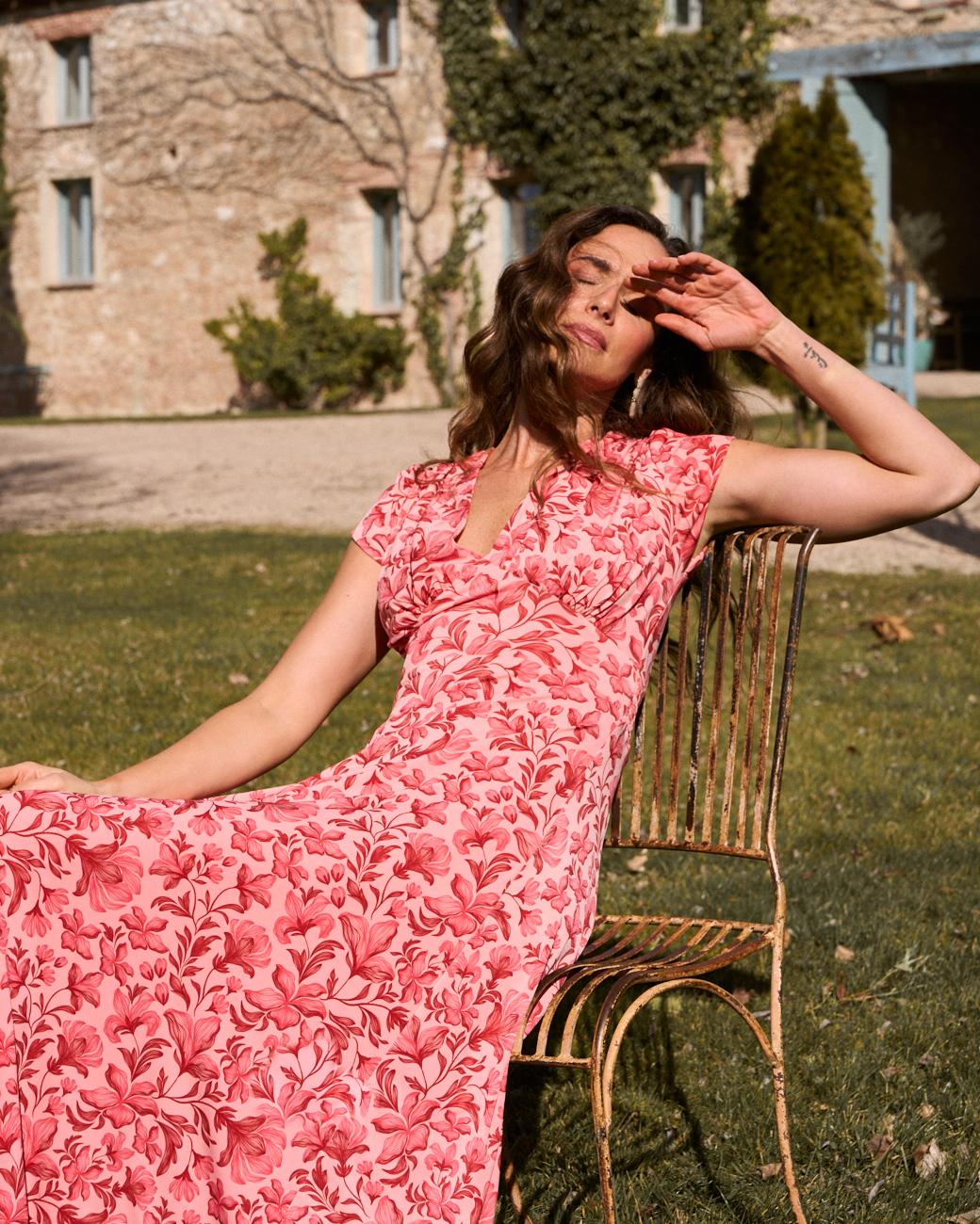 Kleid mit Blumenmuster Gabriela