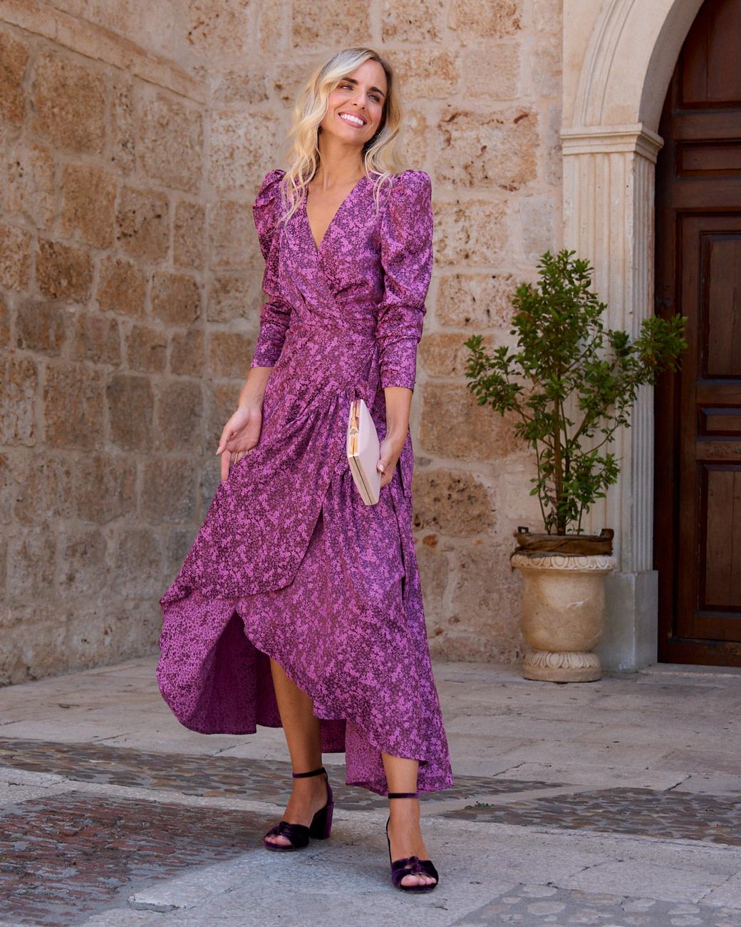 Bedrucktes Kleid Revina