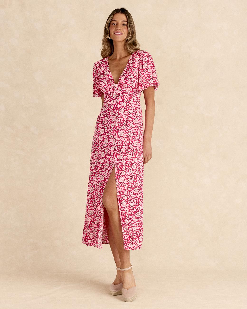 Kleid mit Knoten Nireia