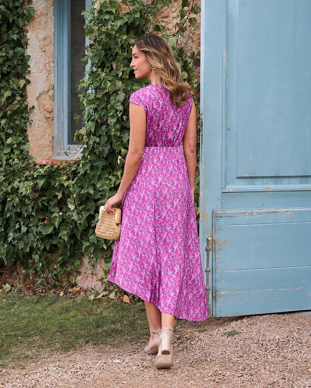 Bedrucktes Kleid Penélope