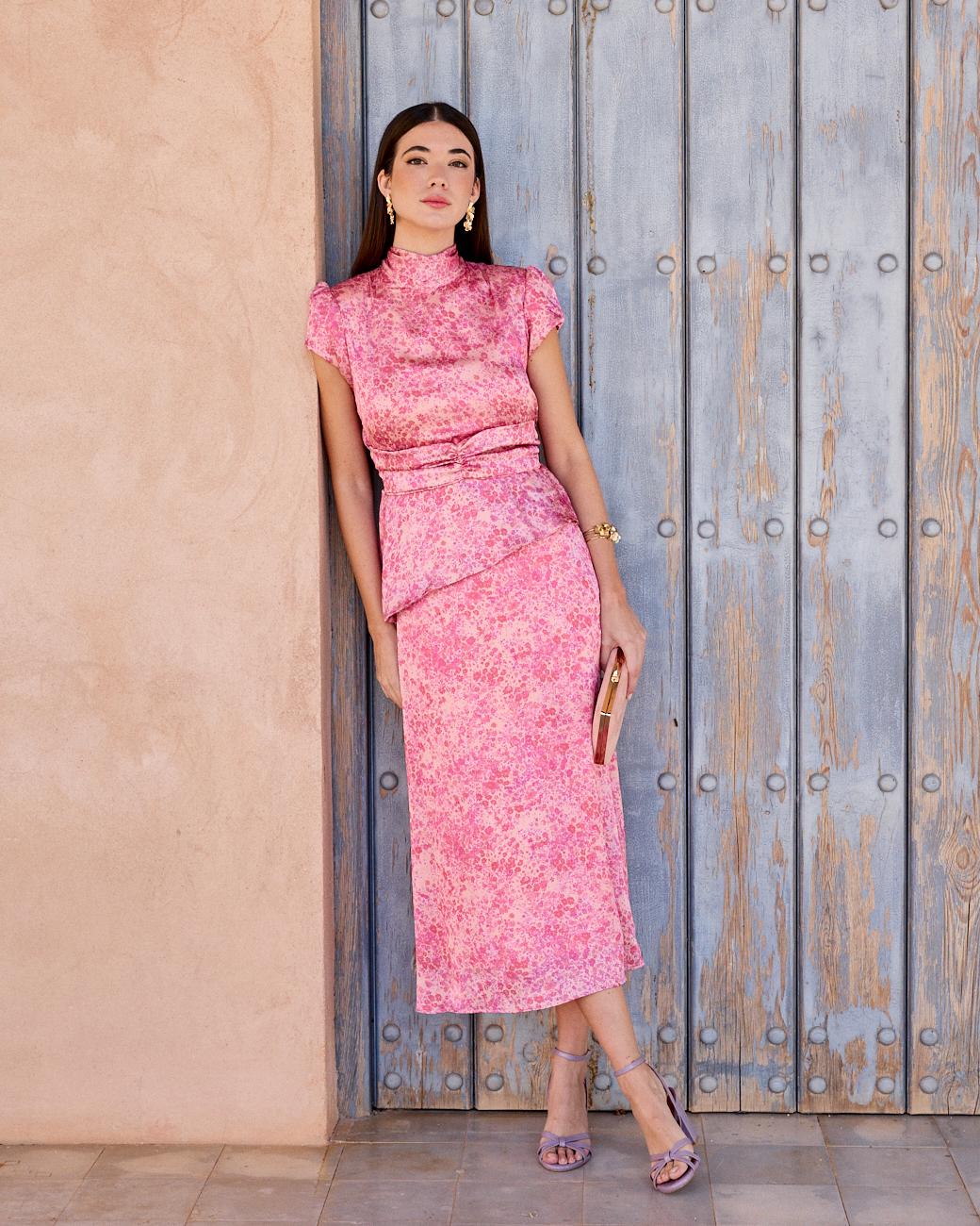 Bedrucktes Kleid Fiorella